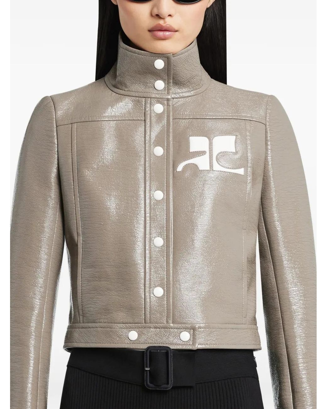 Courreges Gray Light Jackets