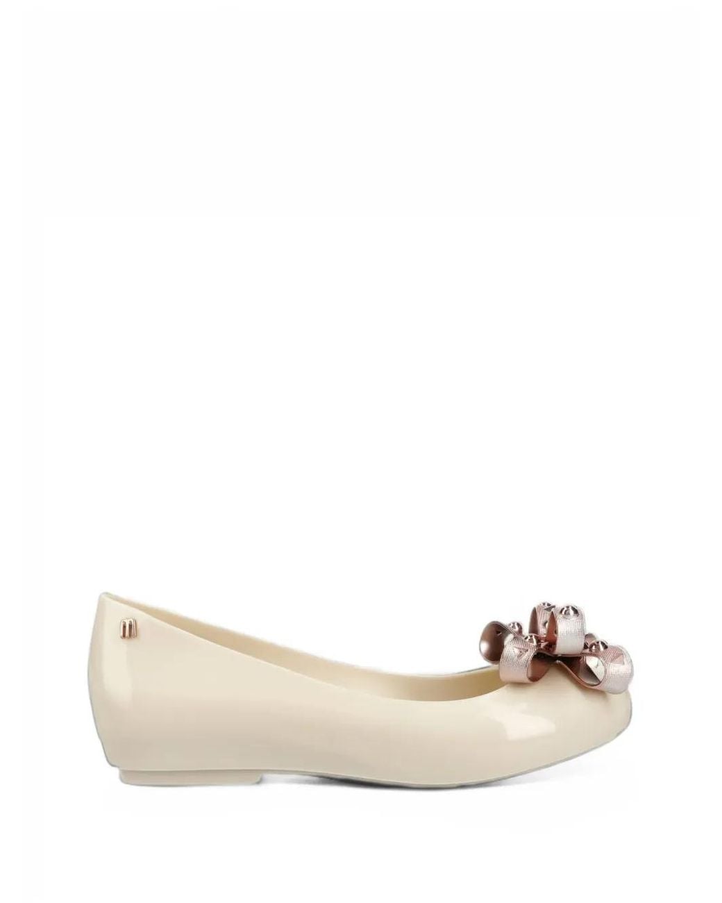 Melissa Natural Dora Iii Ballet Flats