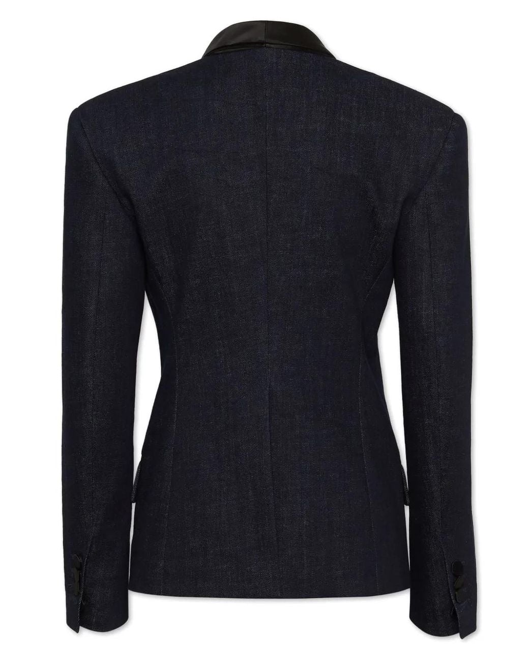 DSquared² Black Shawl-Lapels Single-Breasted Blazer