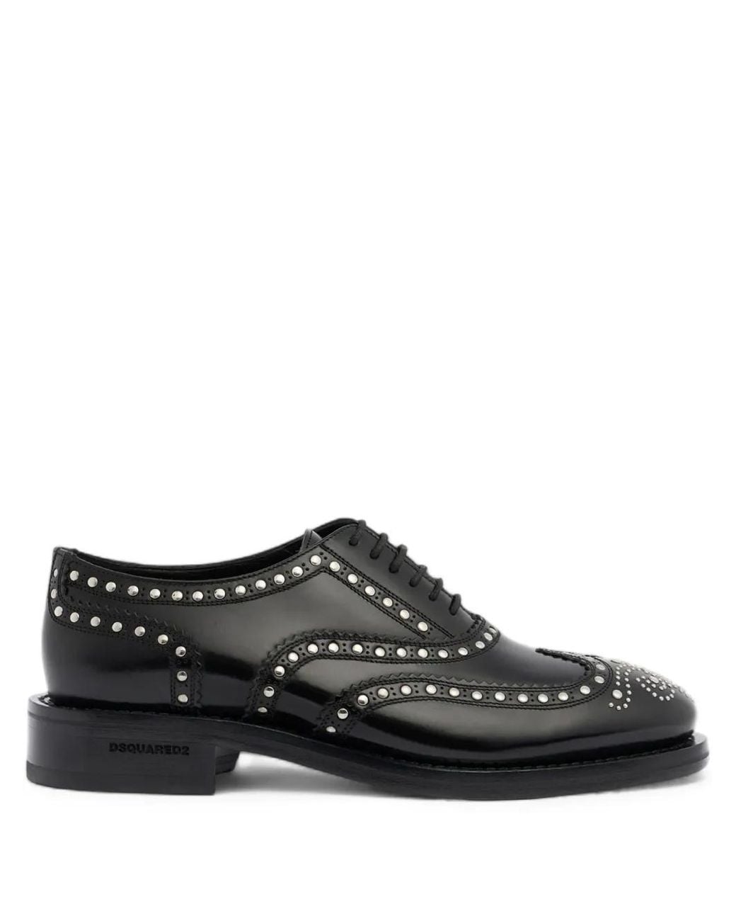 DSquared² Black Classic Evening Oxfords for men