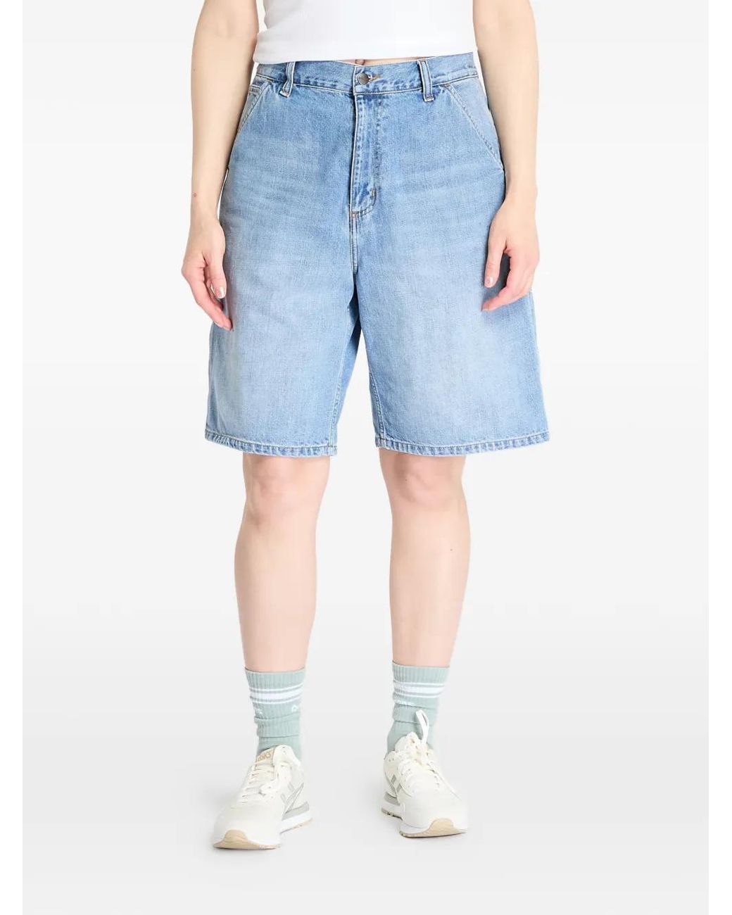 Carhartt Blue Patch-Pocket Short