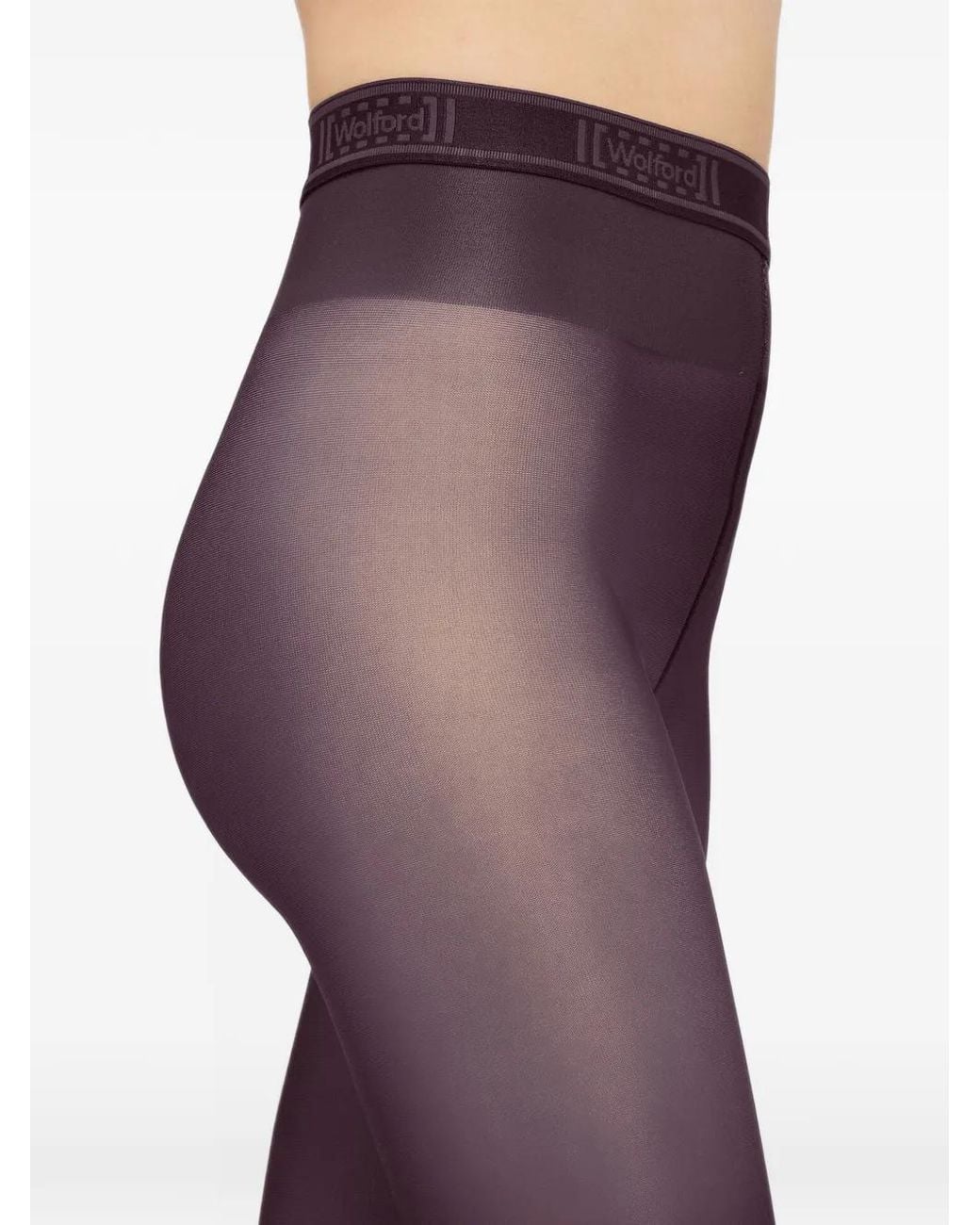 Wolford Purple Neon 40 Tights