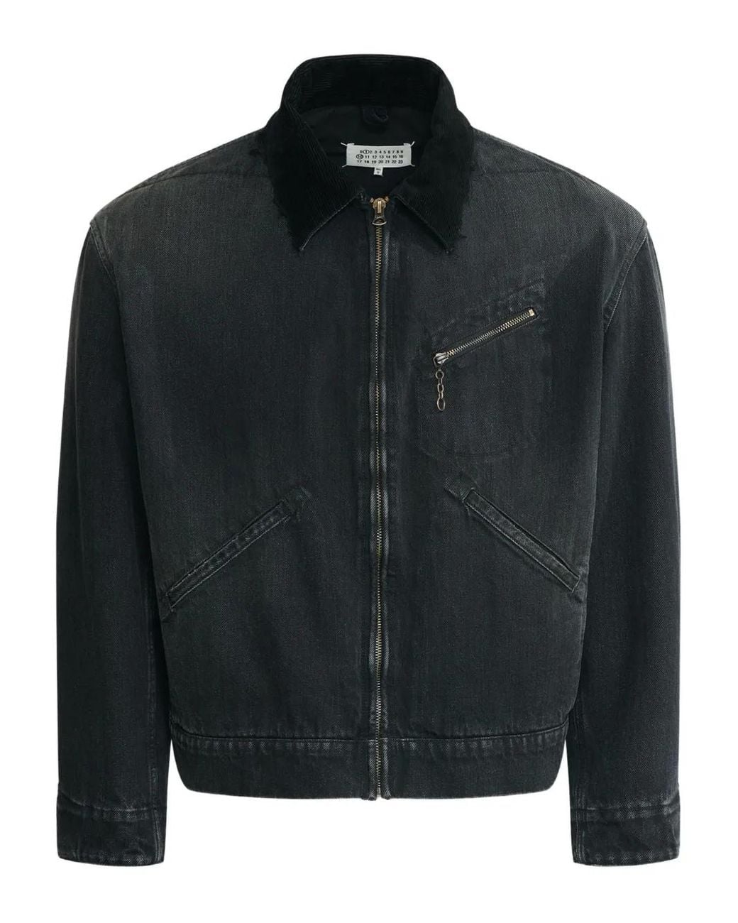 Maison Margiela Black Denim Jacket for men