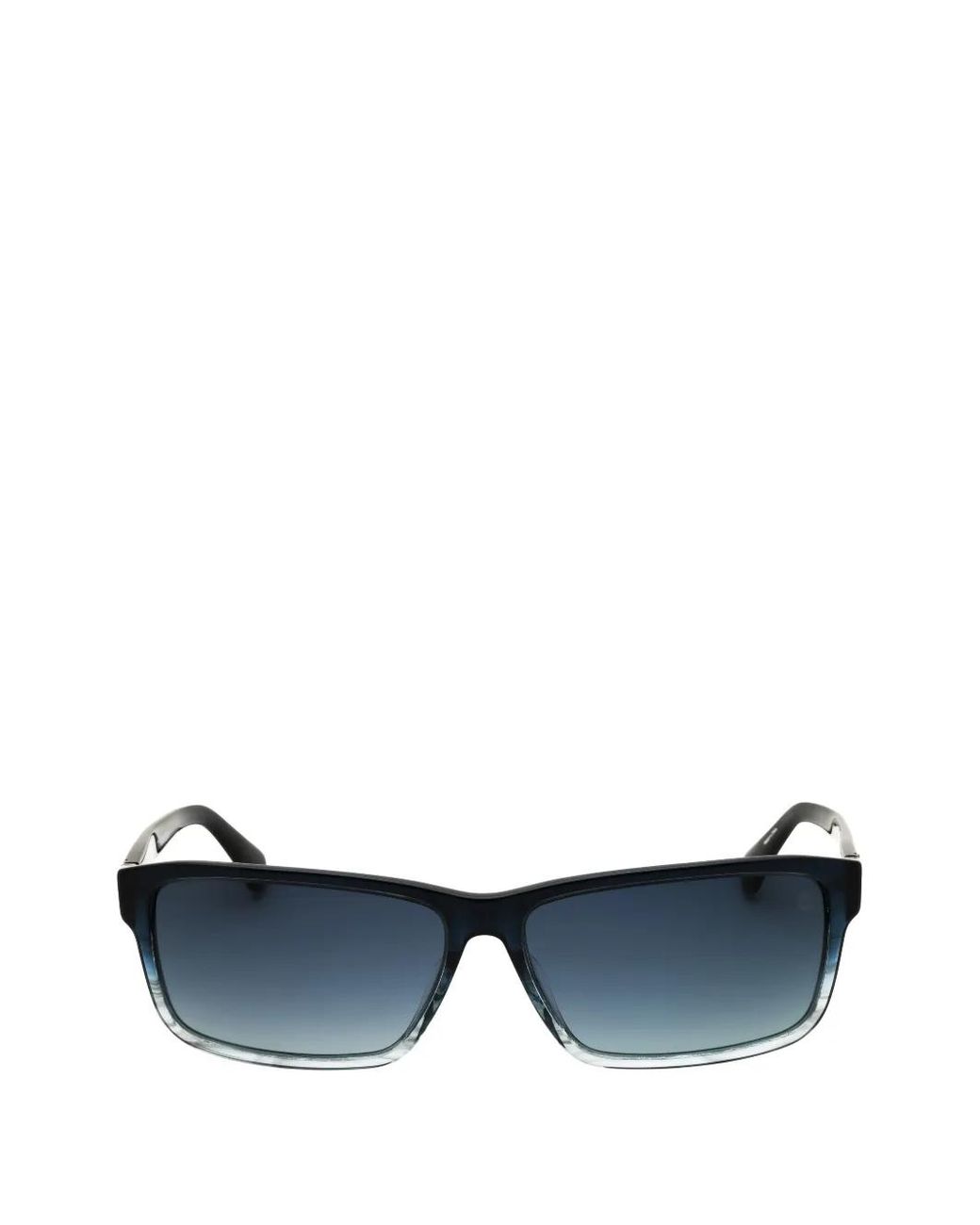 Timberland Blue Rectangle-Frame Sunglasses for men