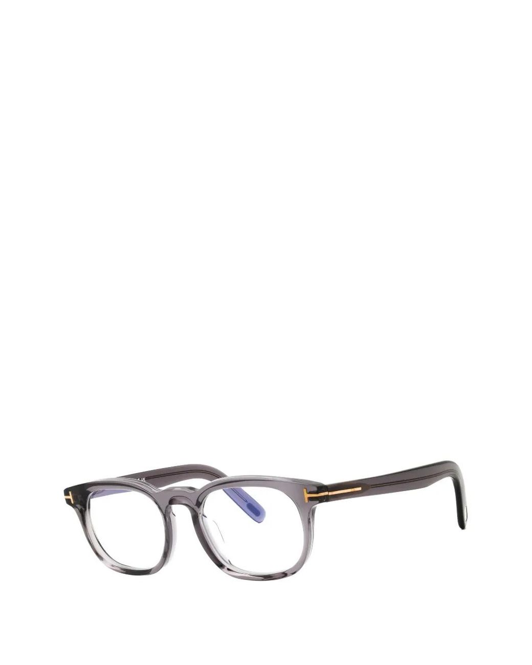 Tom Ford Gray Square-Frame Glasses for men