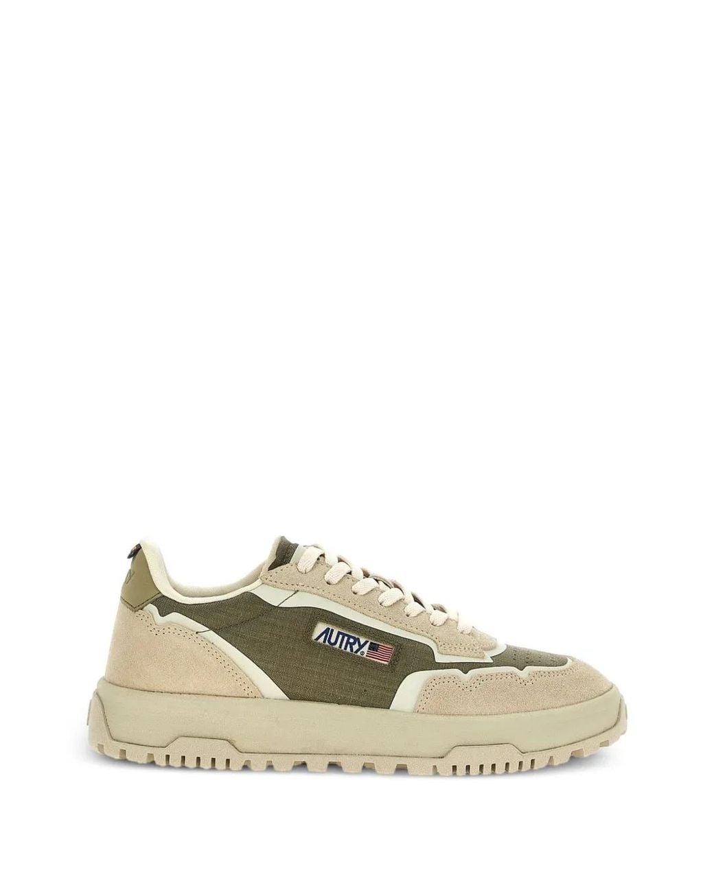 Autry Metallic Low-Top Sneakers for men
