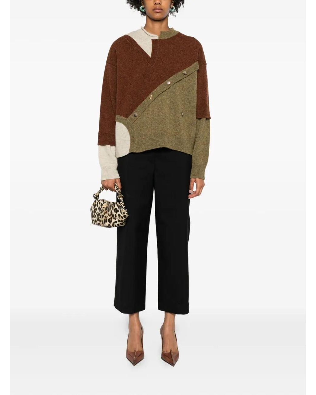Marni Black Side-Pockets Straight Trousers