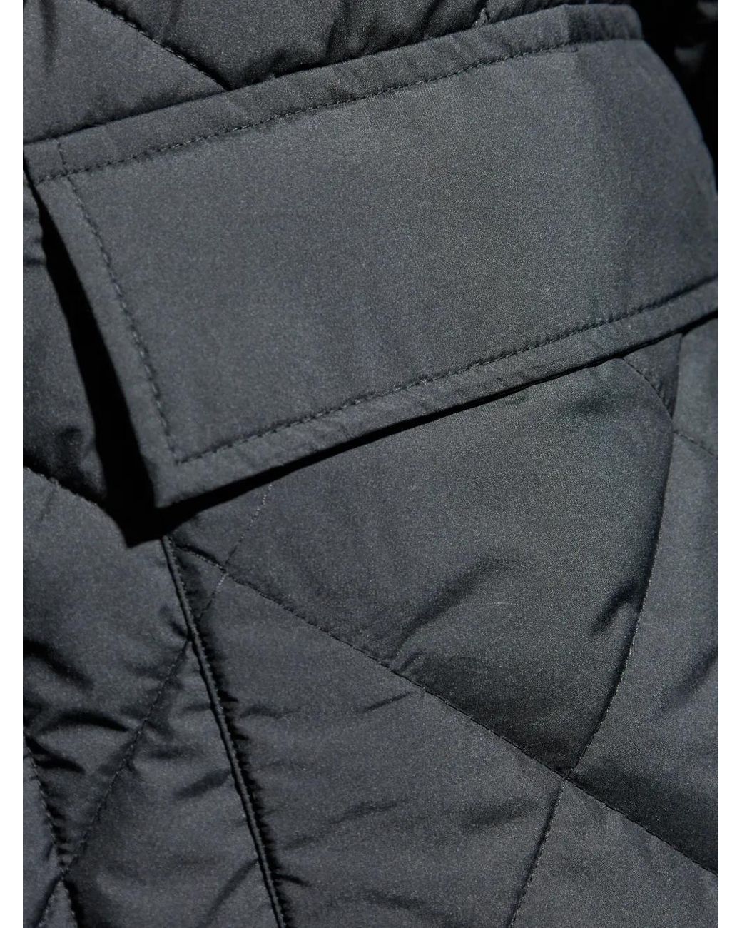 Paul & Shark Gray Diamond-Quilted Jacket for men