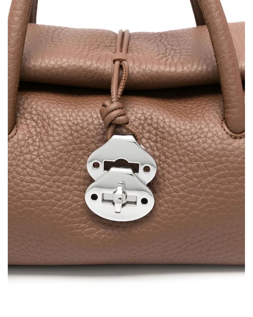 Zanellato Brown Small Dotta Centauro Tote Bag