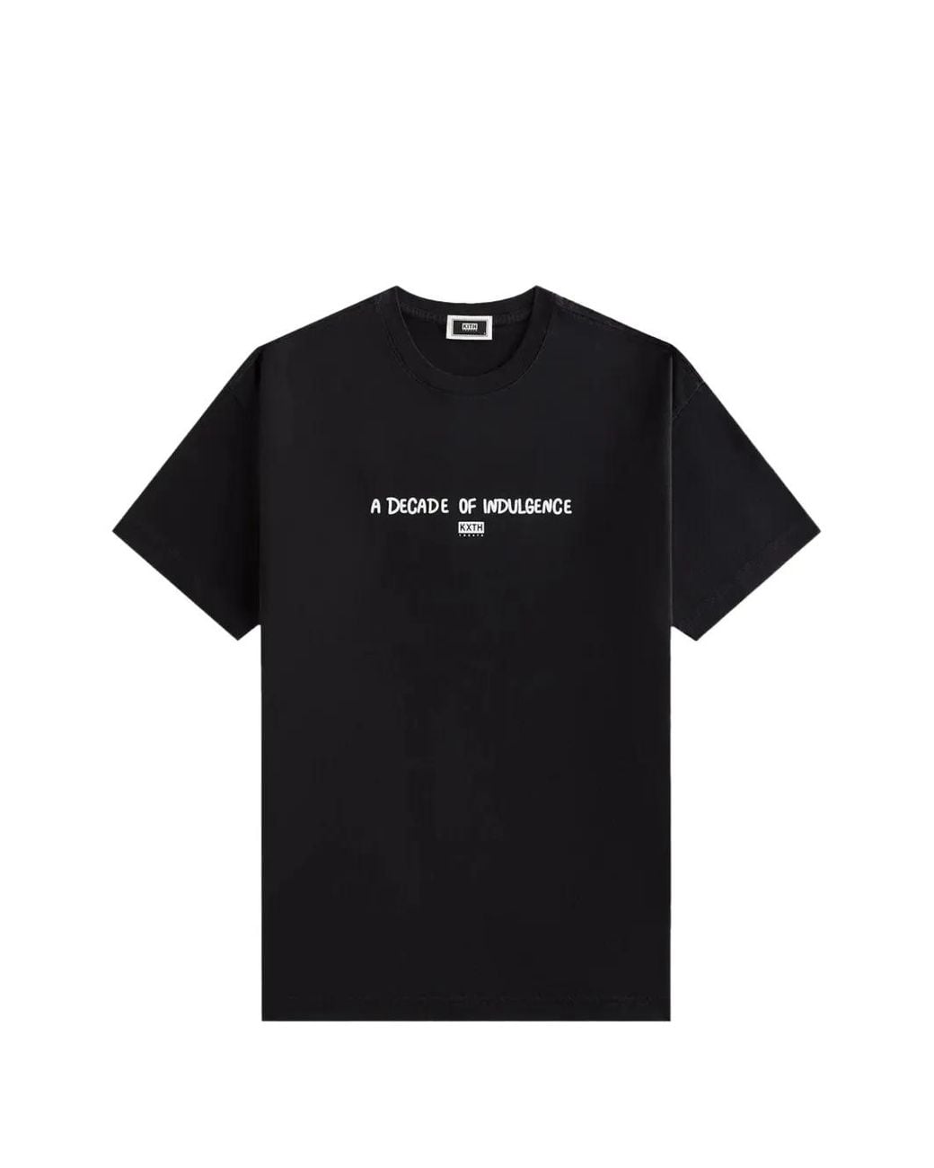 Kith Black T-Shirt Treats 10 Years for men