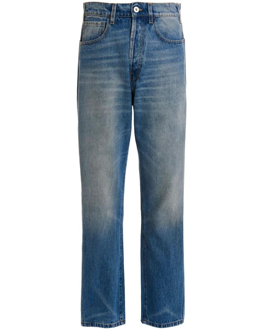 1989 STUDIO Jeans Met Logoprint in het Blue voor heren