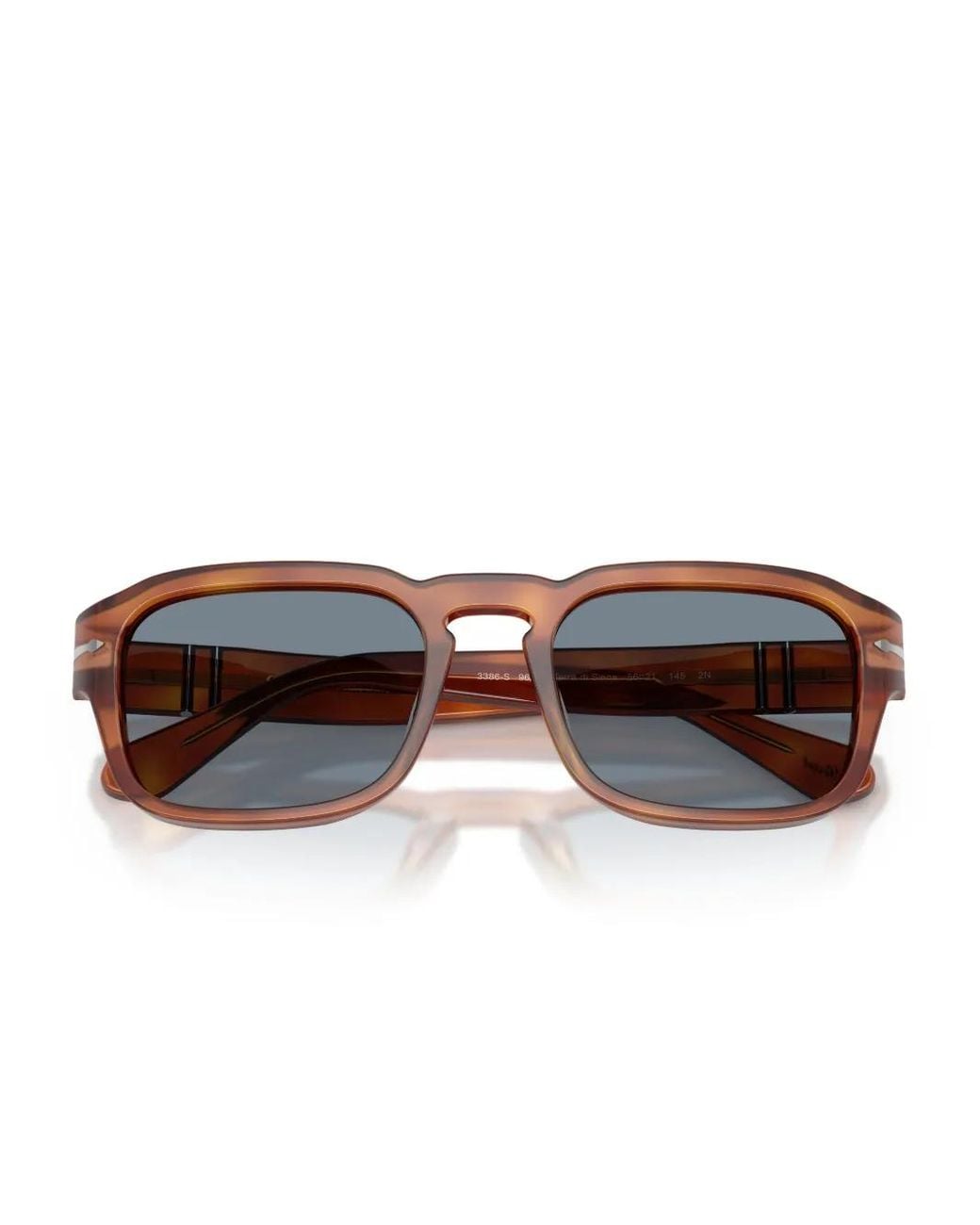 Persol Blue Square-Frame Sunglasses