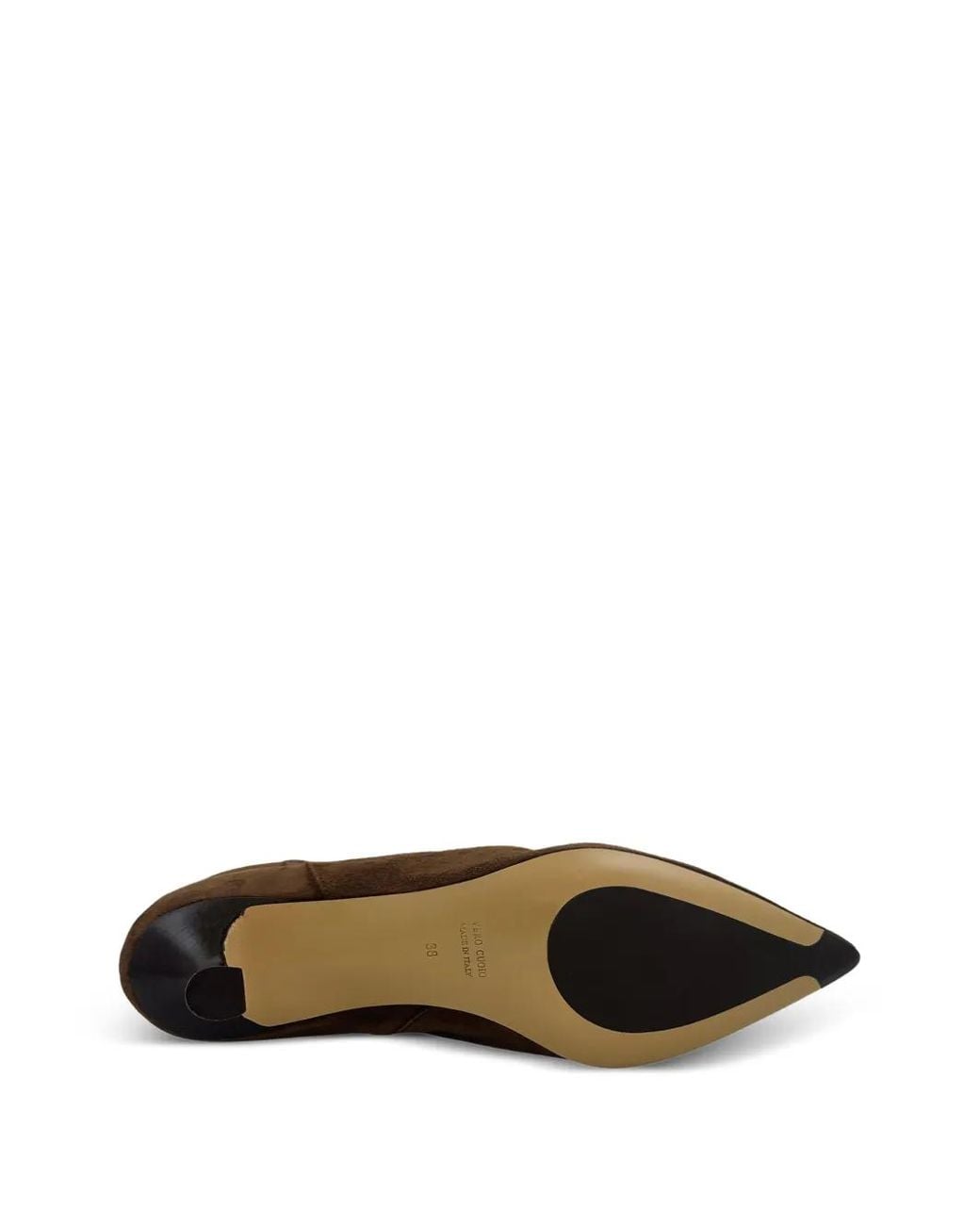Mara Bini Brown Bottines En Daim À Bout Pointu