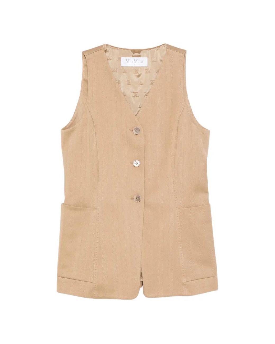 Max Mara Natural Cotton Vest