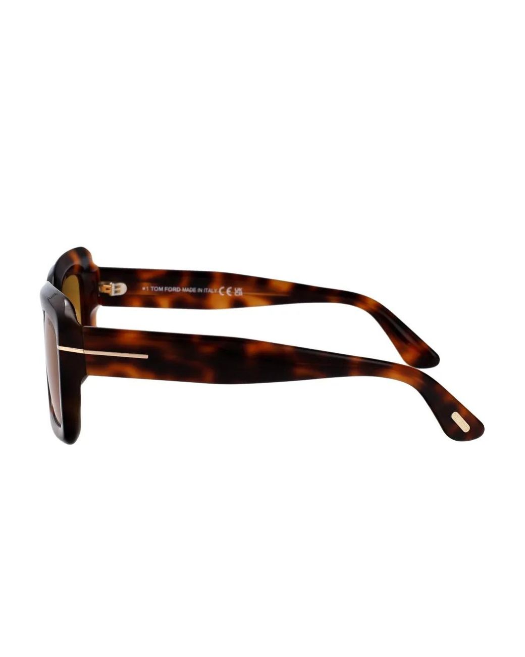 Tom Ford Brown Leila Square-Frame Sunglasses