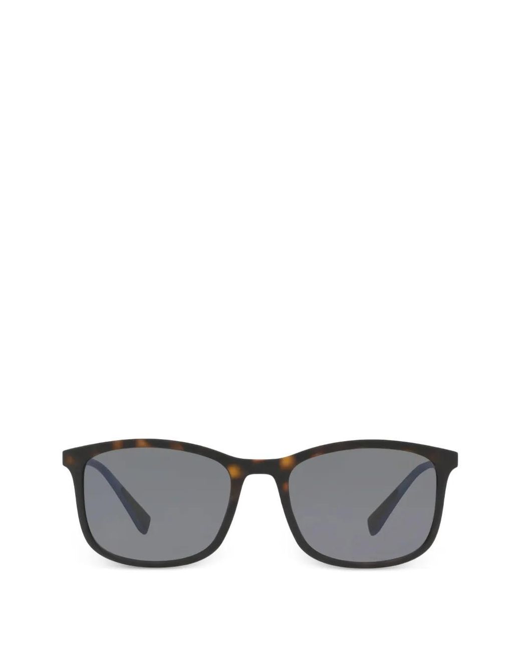 Prada Linea Rossa Gray Square-Frame Sunglasses for men