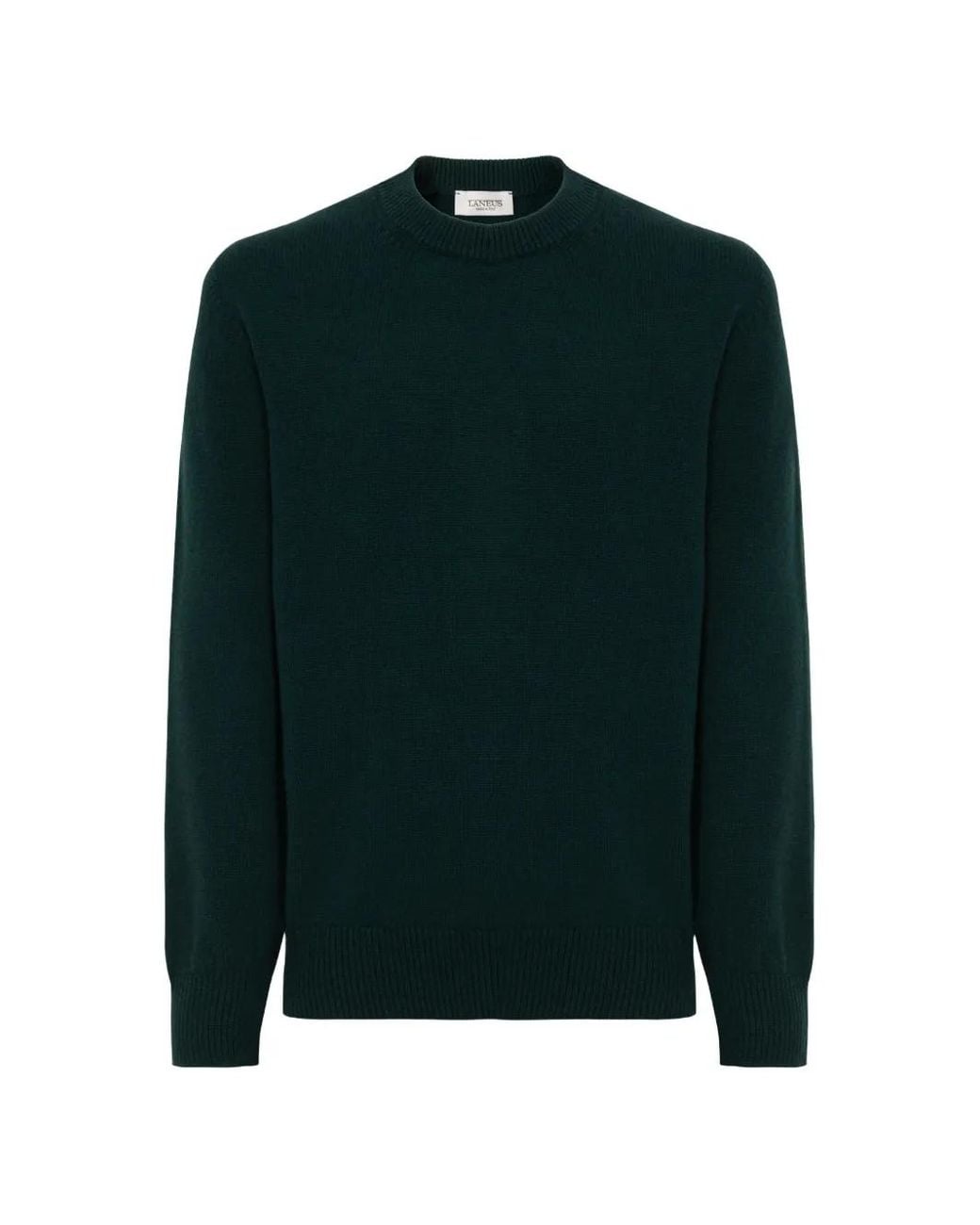 Laneus Green Pull À Encolure Ras Du Cou for men