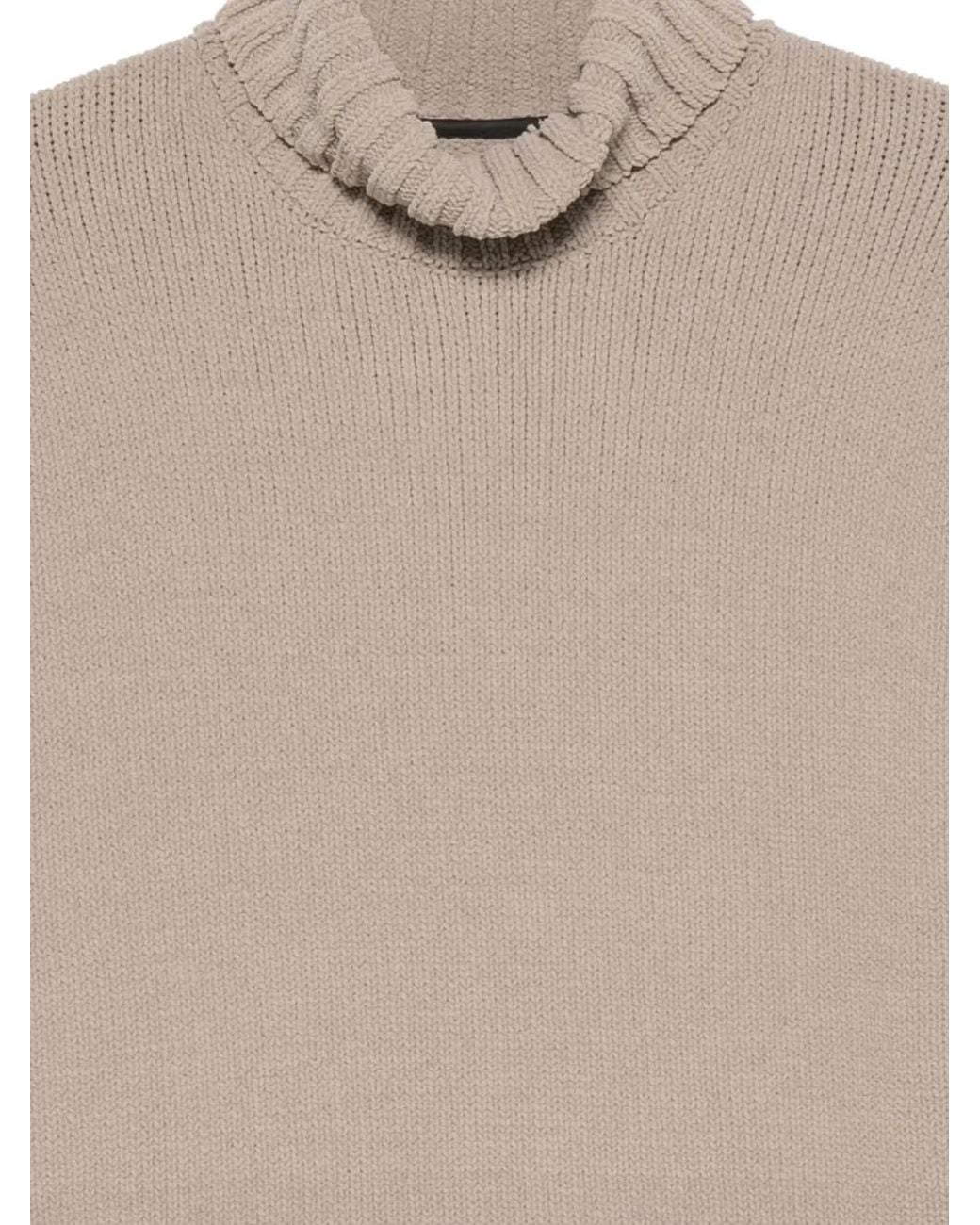 Rrd Natural Turtleneck Sweater for men