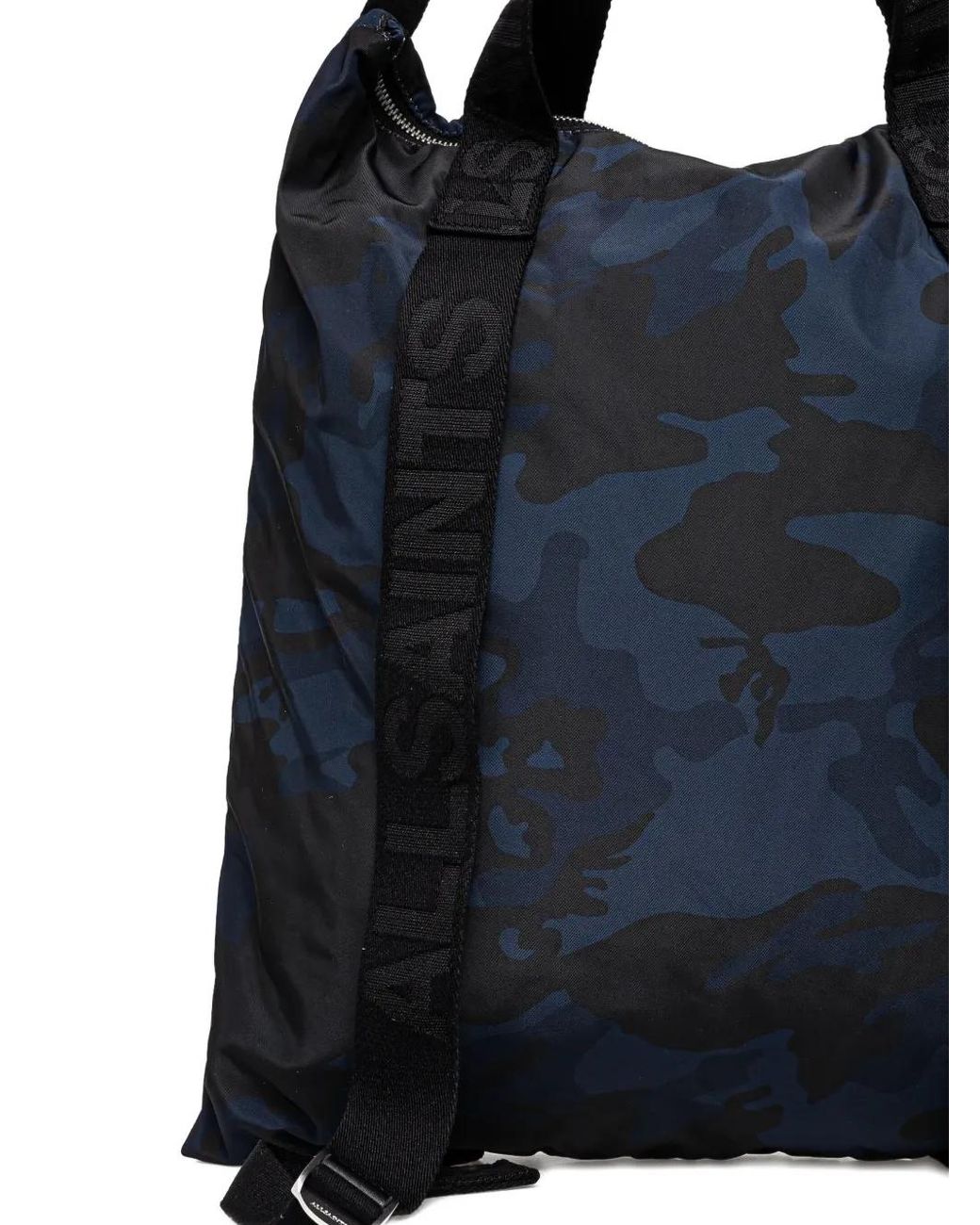 AllSaints Blue Kei Multi-Use Backpack for men