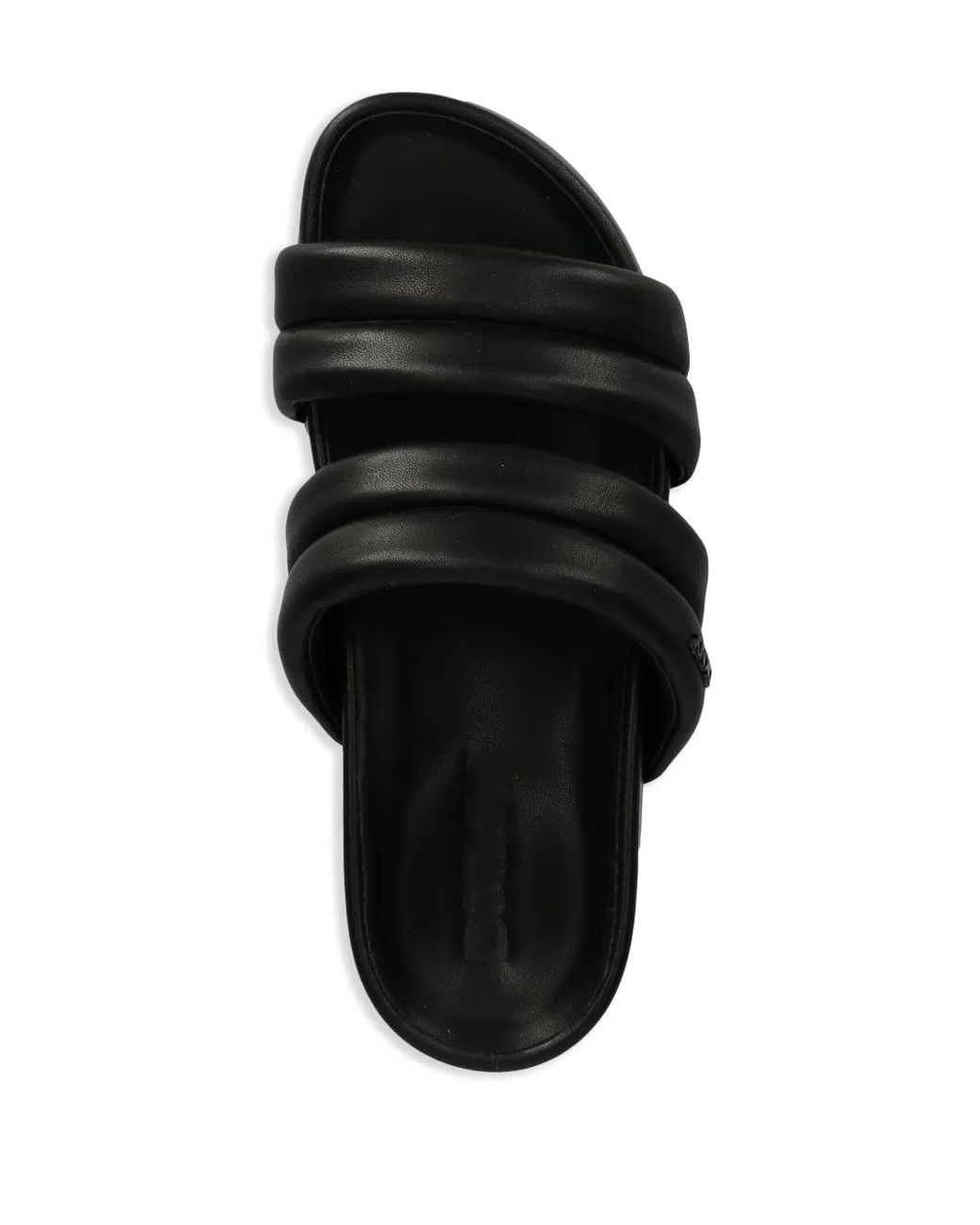 DKNY Black Sandalen Mit Logo