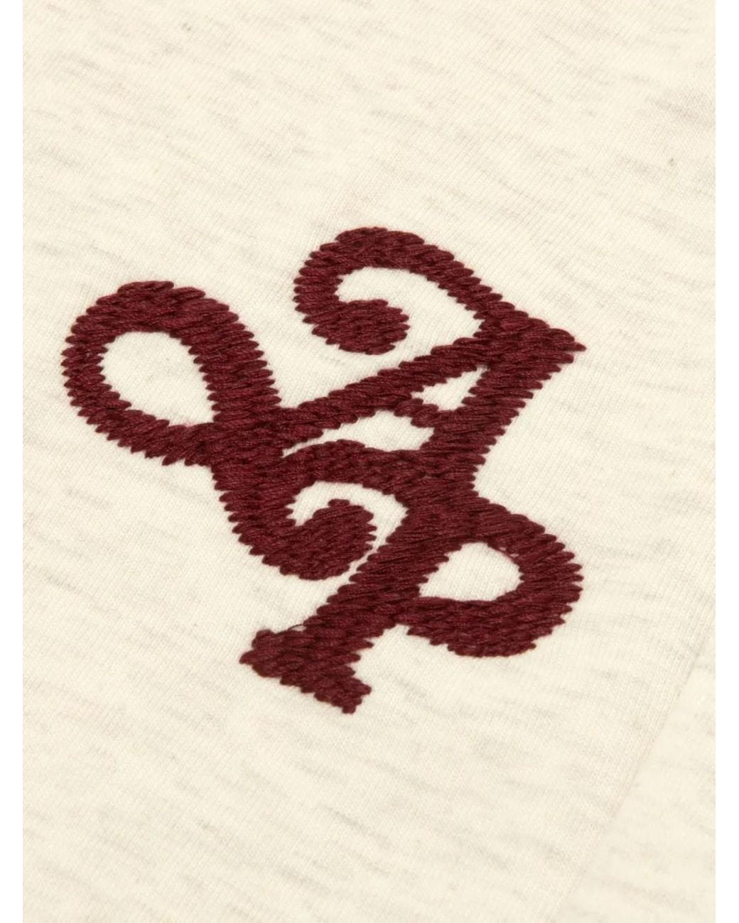 A Bathing Ape Natural Embroidered-Logo Drawstring Trousers