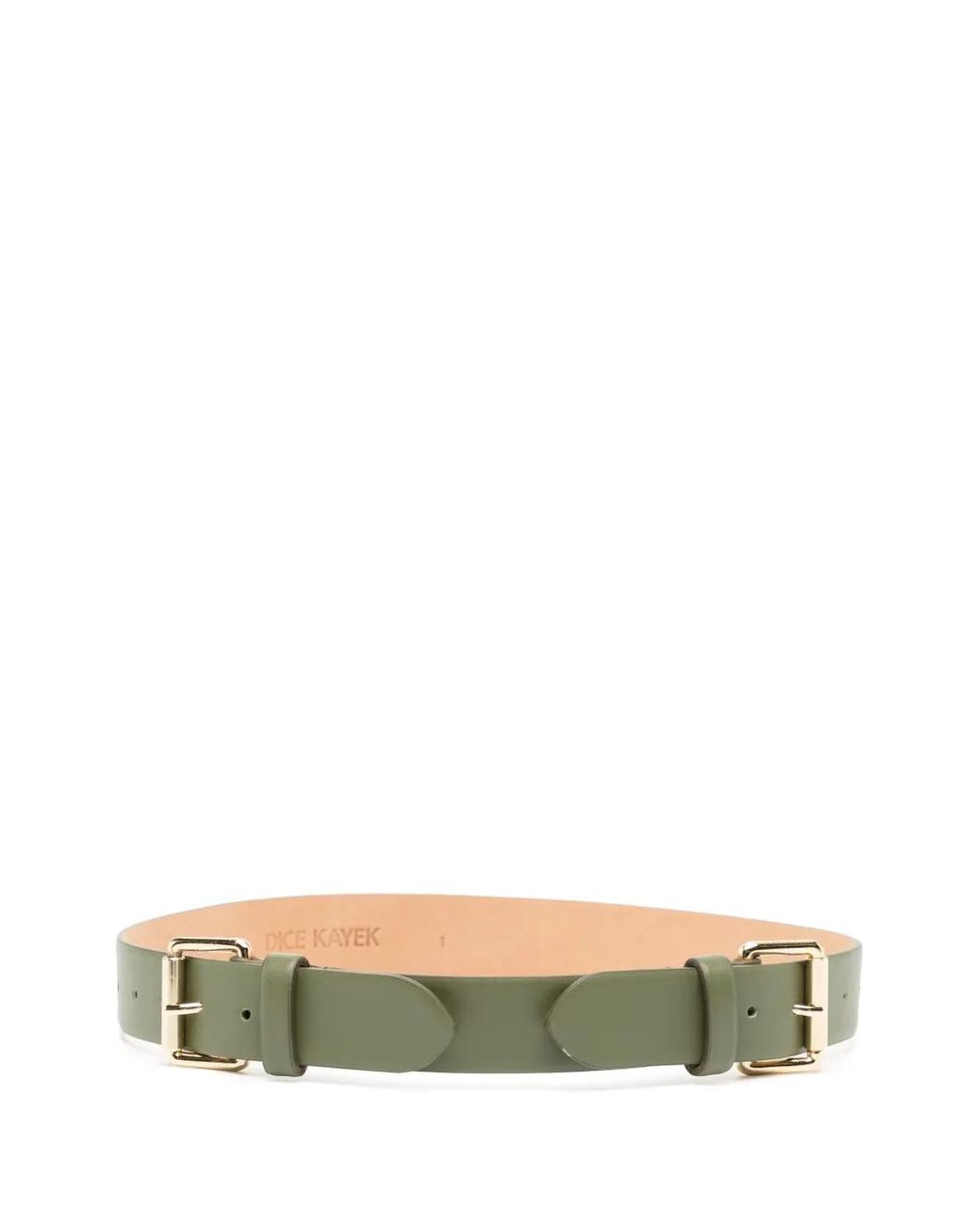 Dice Kayek Metallic Leather Belt