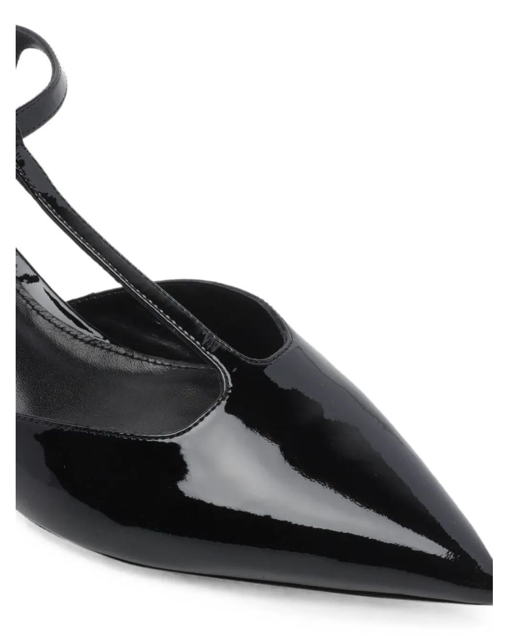 Stuart Weitzman Black Vinnie T-Strap Pumps