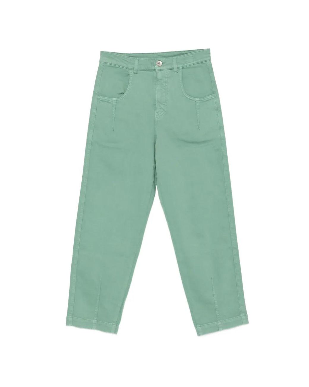 Eleventy Straight Jeans in het Green