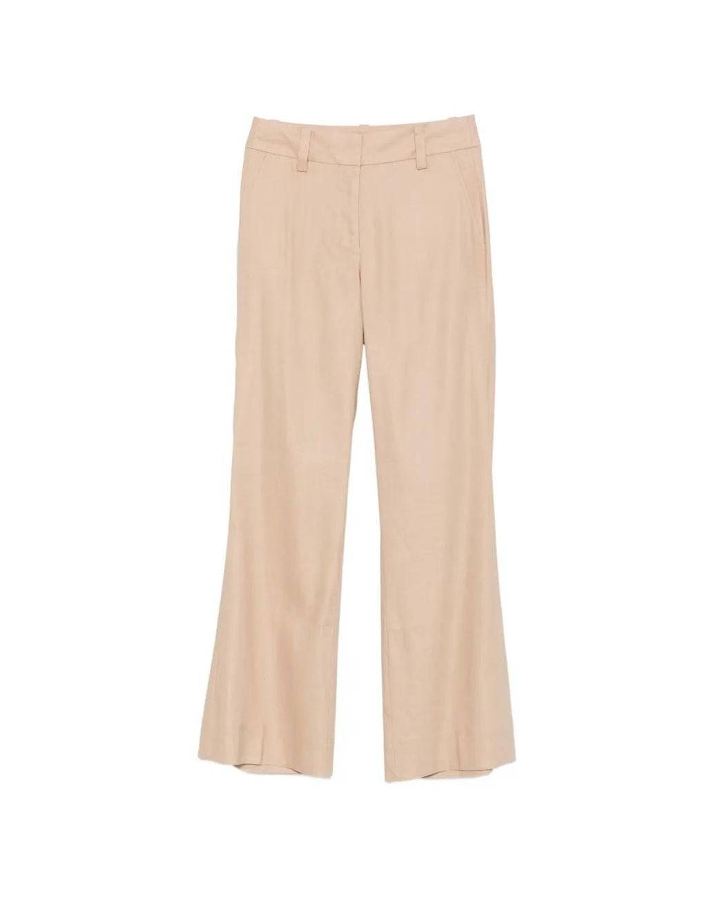 Marc O' Polo Natural Belt-Loop Trousers
