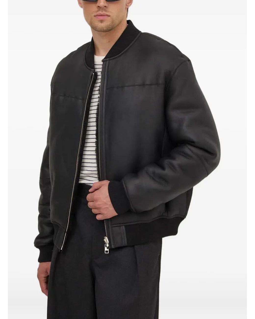 Bomber Con Zip di IRO in Black da Uomo
