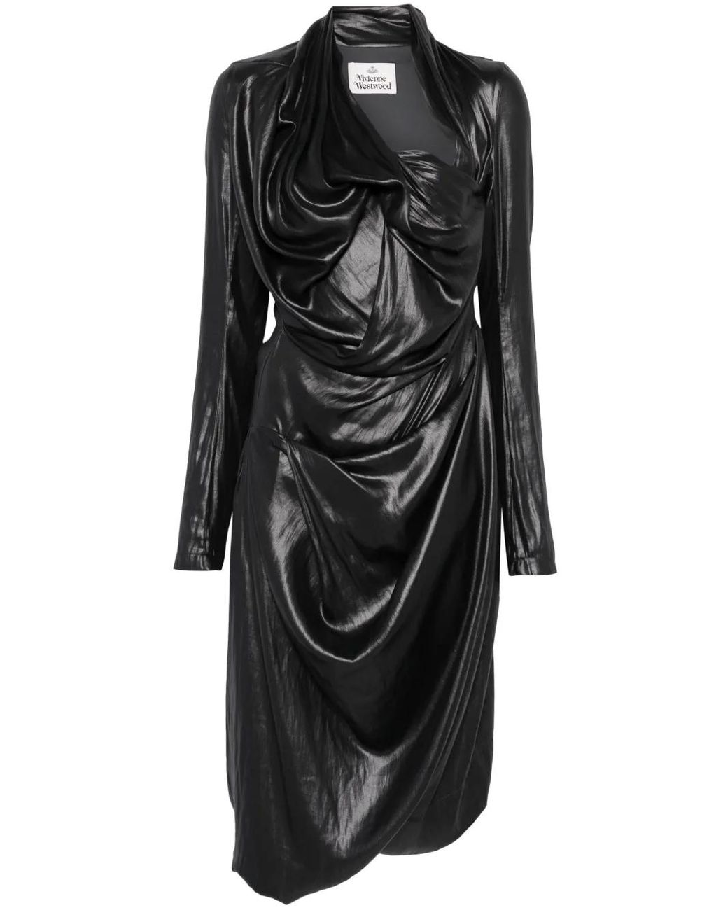Vivienne Westwood Black Galatea Midi Dress