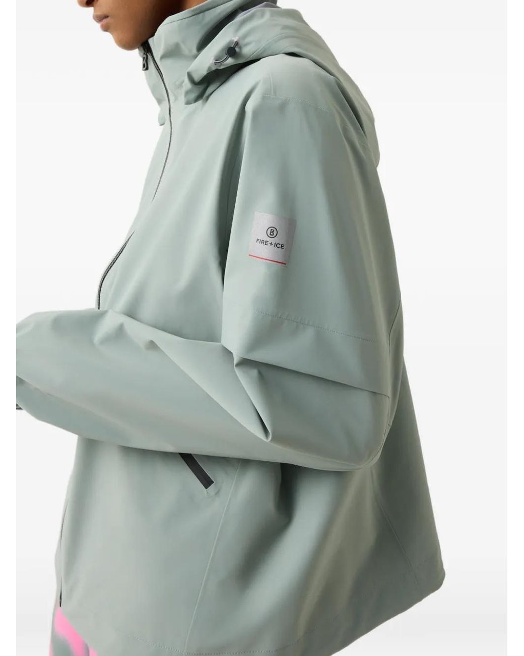 Bogner Fire + Ice Green Pansy Performance Jacket