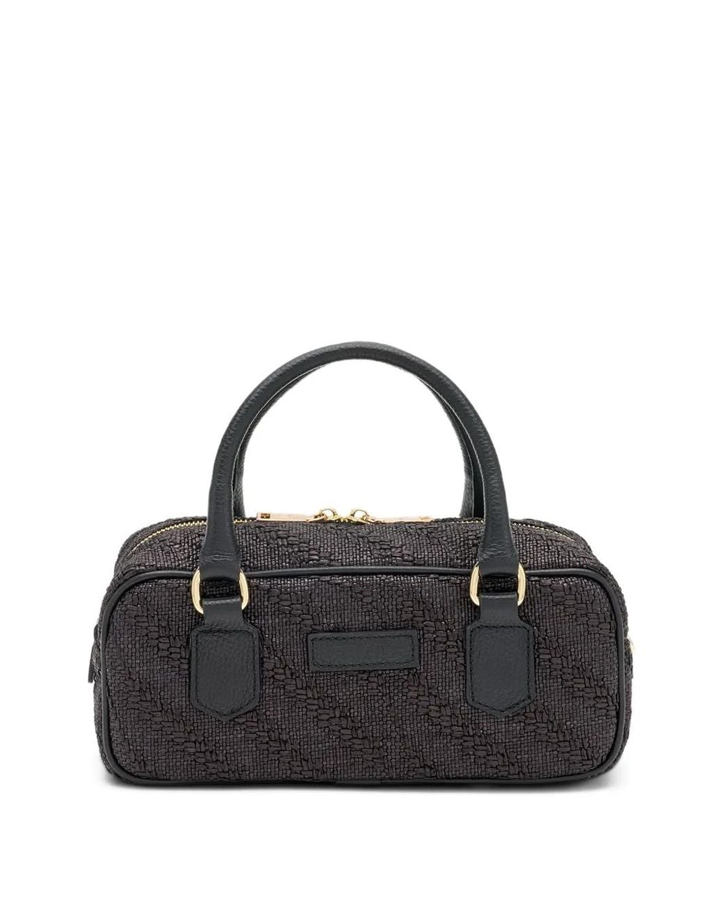 Frau Black Boston Bag