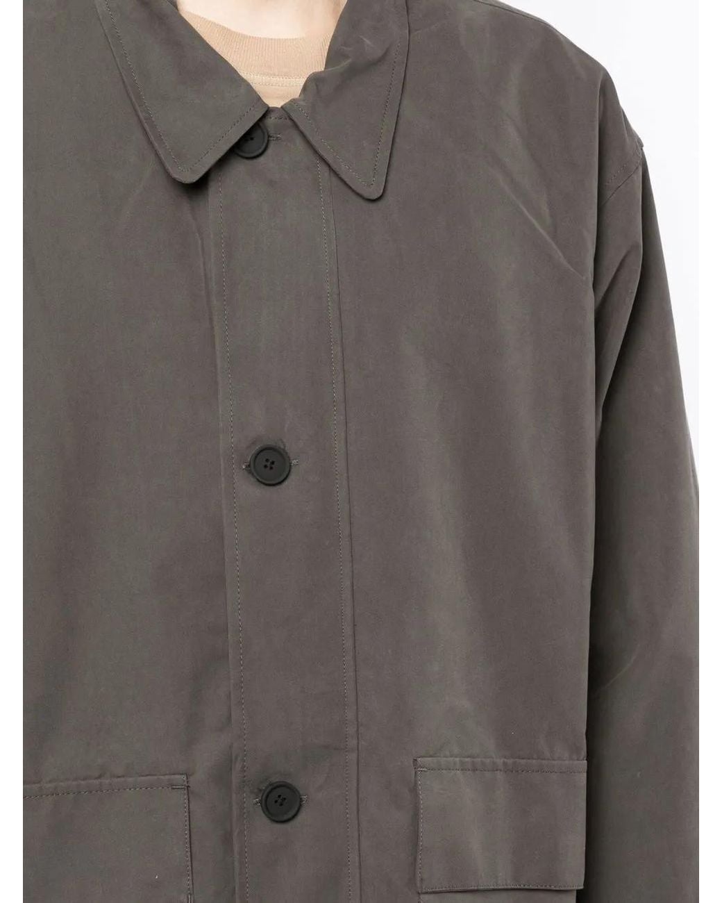 Fear Of God Gray Barn Shirt Jacket for men