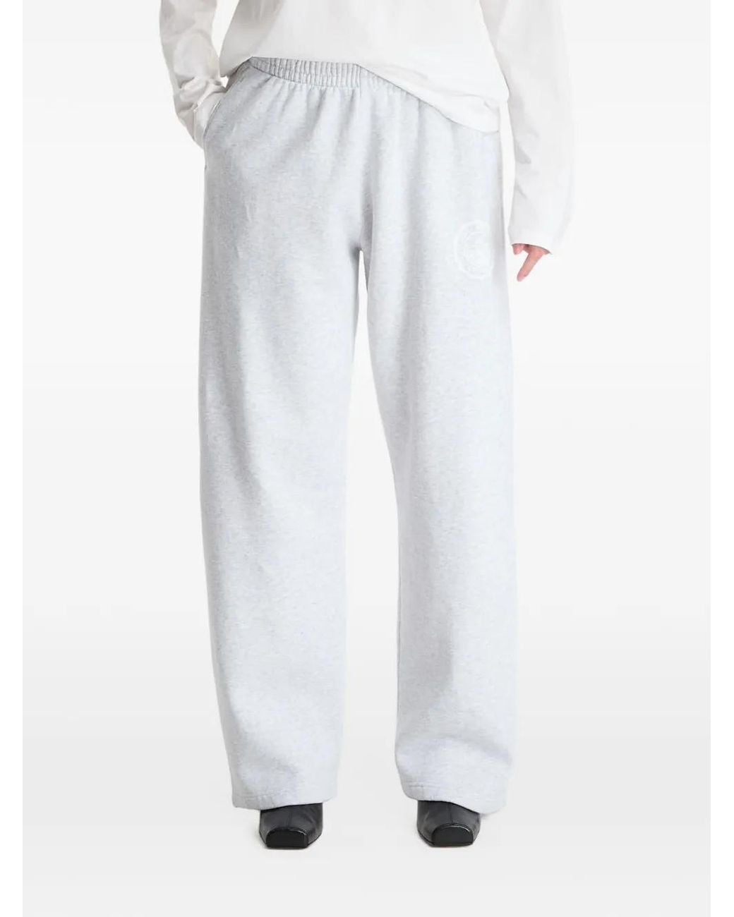 Sporty & Rich White X Juicy Couture Elasticated-Waistband Track Pants