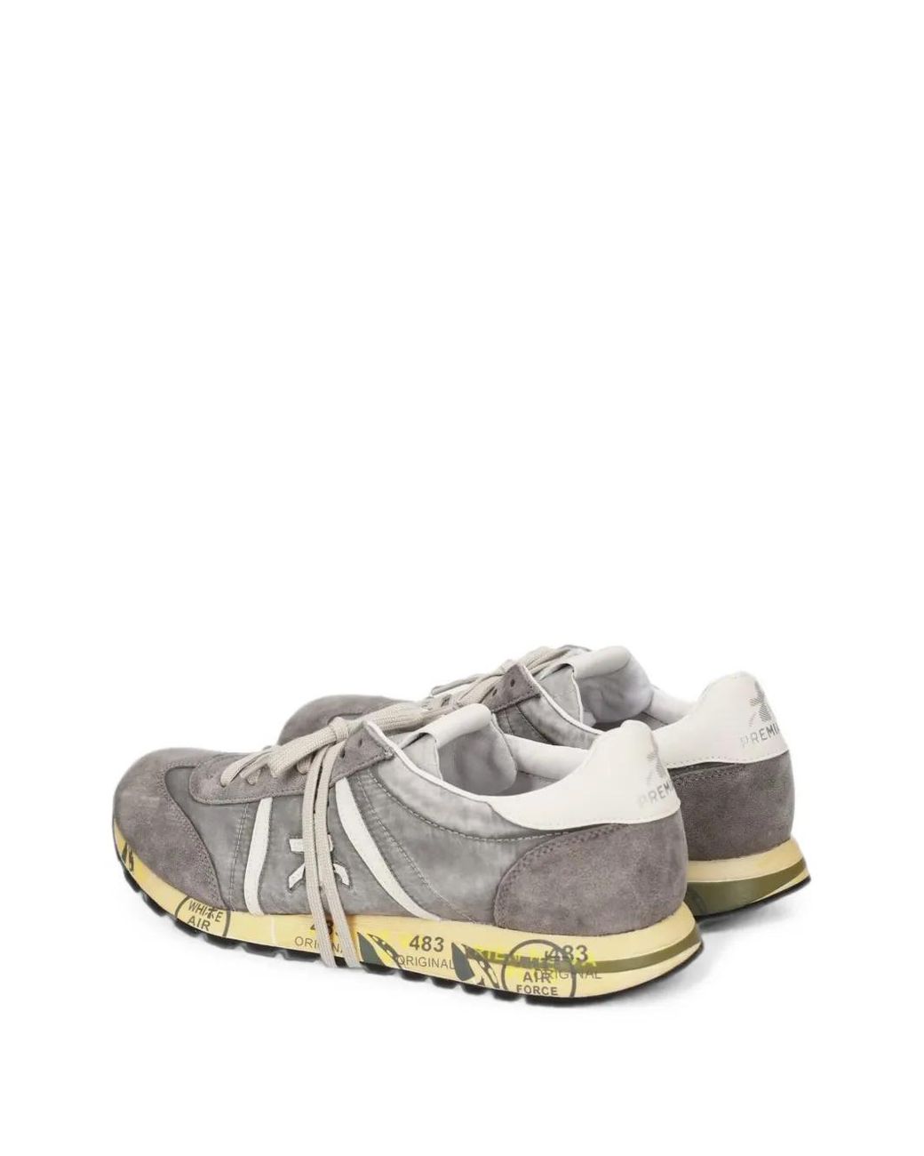 Premiata White Lucy Sneakers for men