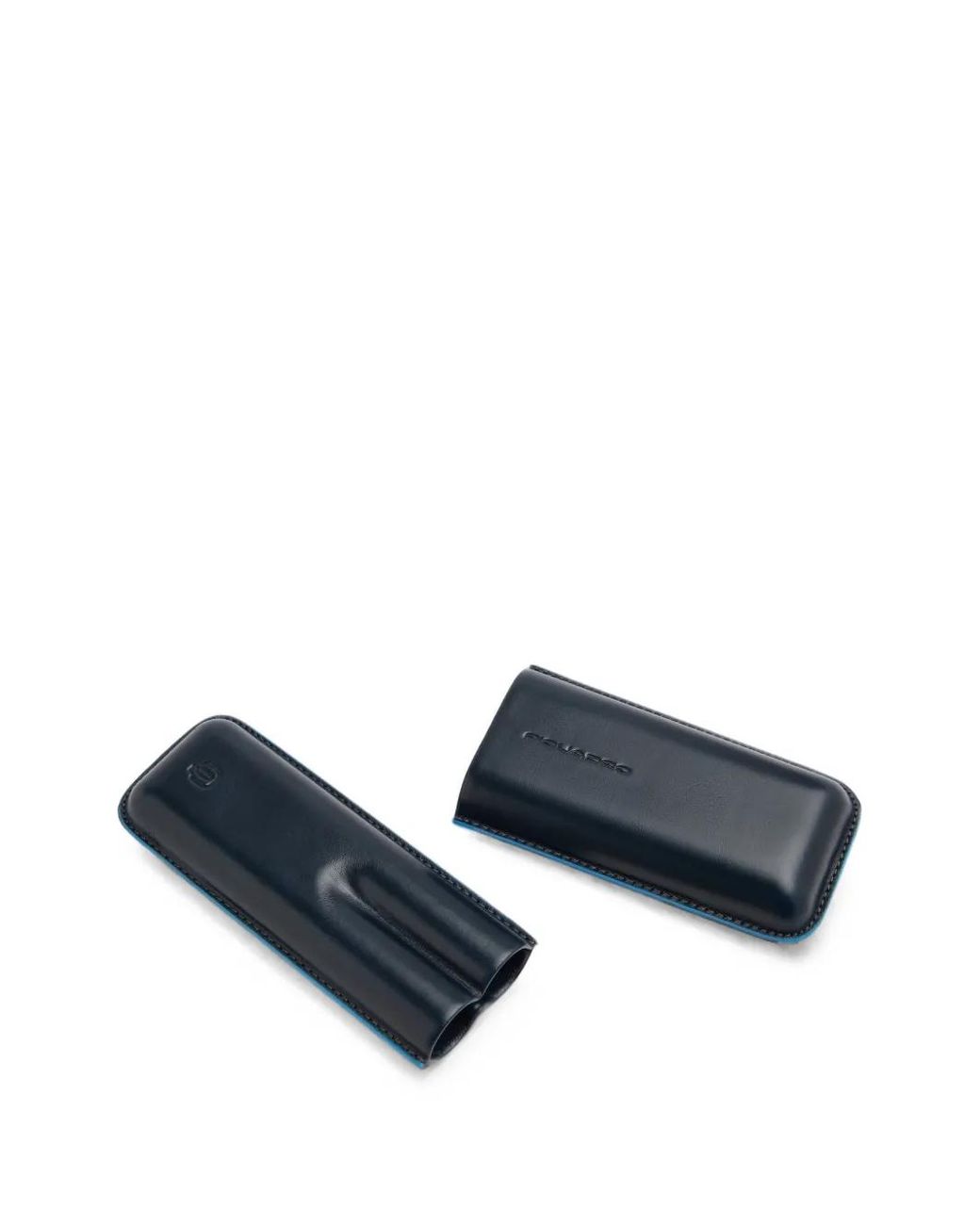 Piquadro Blue Étui À Cigares À Deux Compartiments En Cuir for men