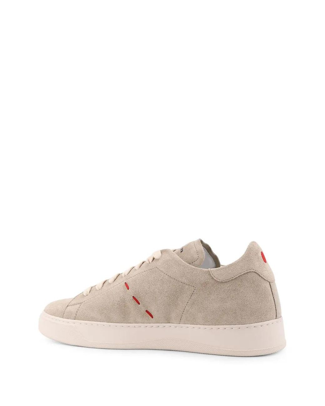 Kiton Pink Suede Sneakers for men
