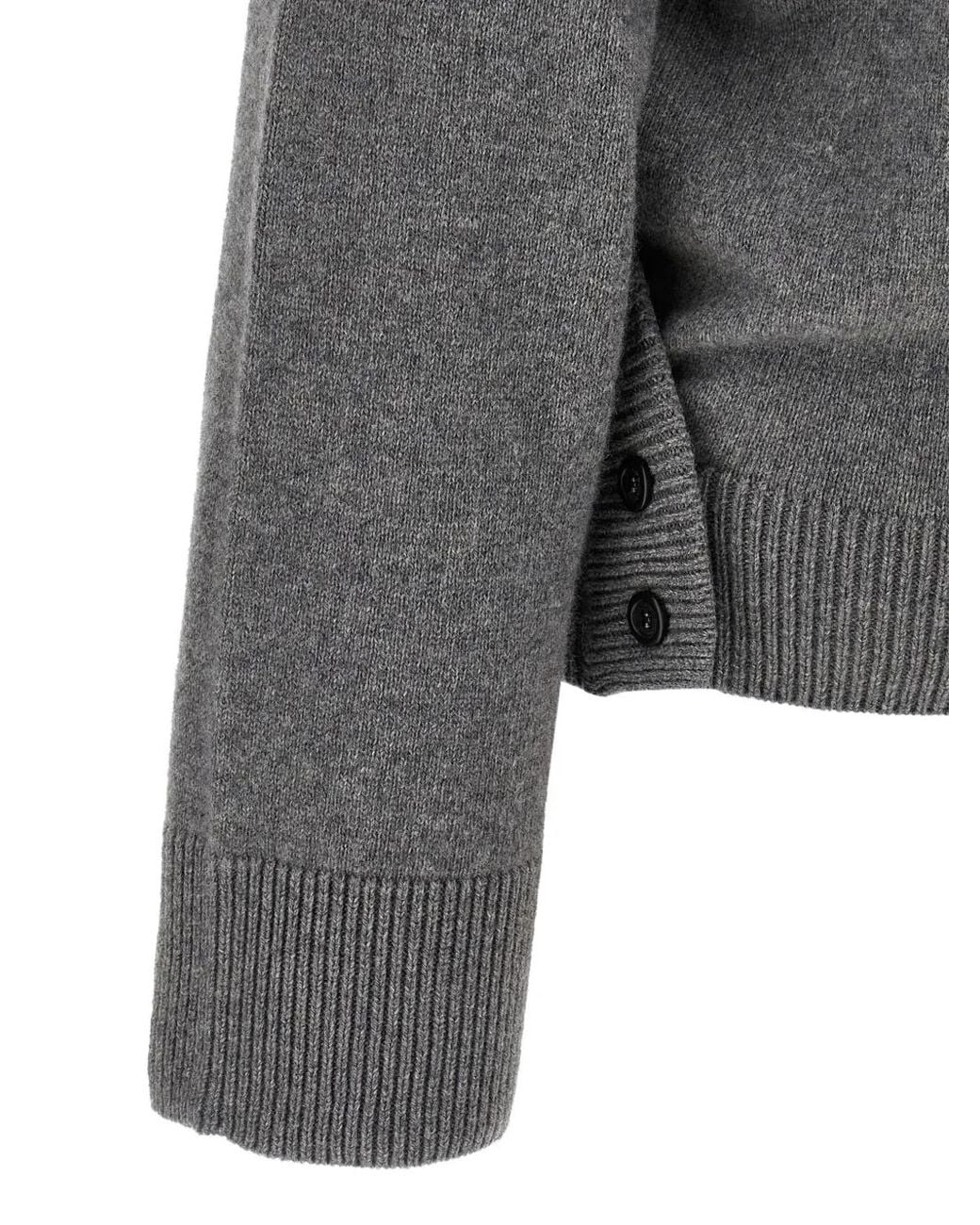 ARMARIUM Gray Elenia Crossover Cardigan