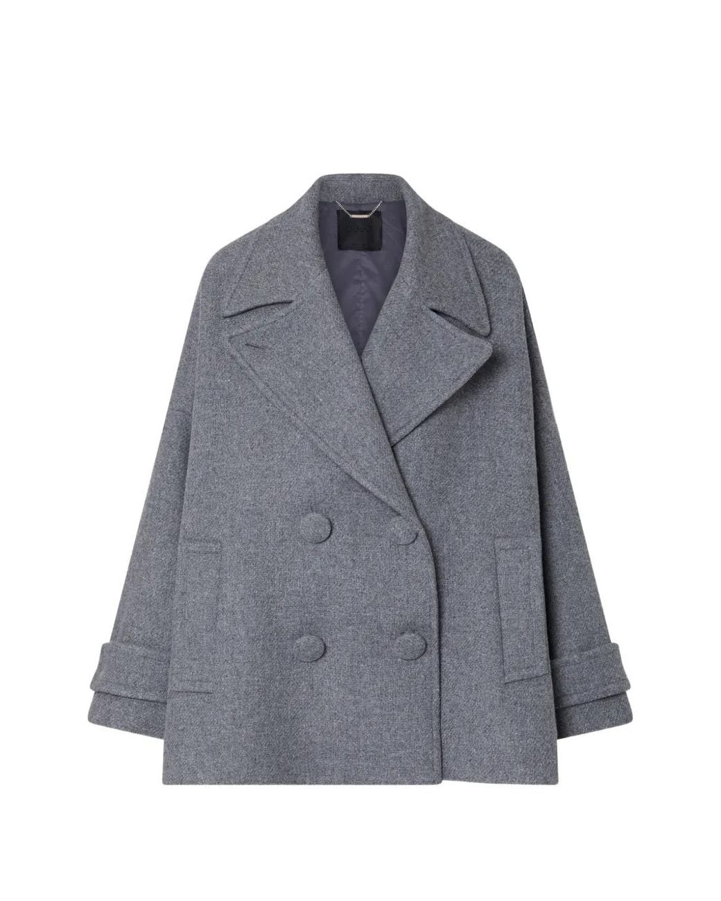 Abrigo Oversize Liu Jo de color Gray