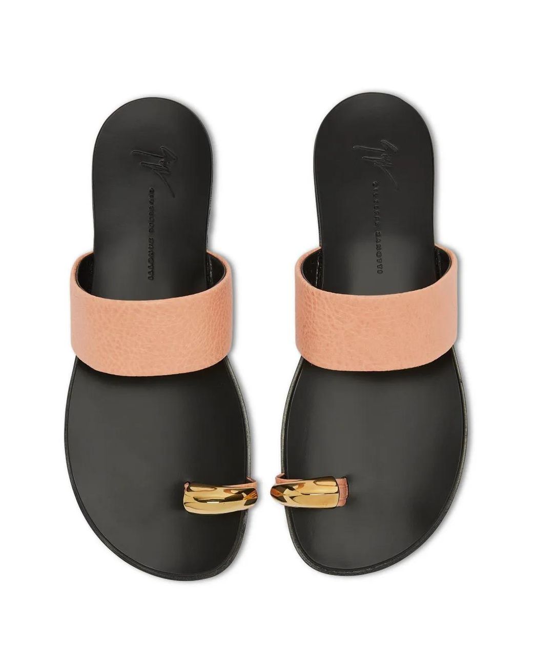 Giuseppe Zanotti White Thong Sandal for men