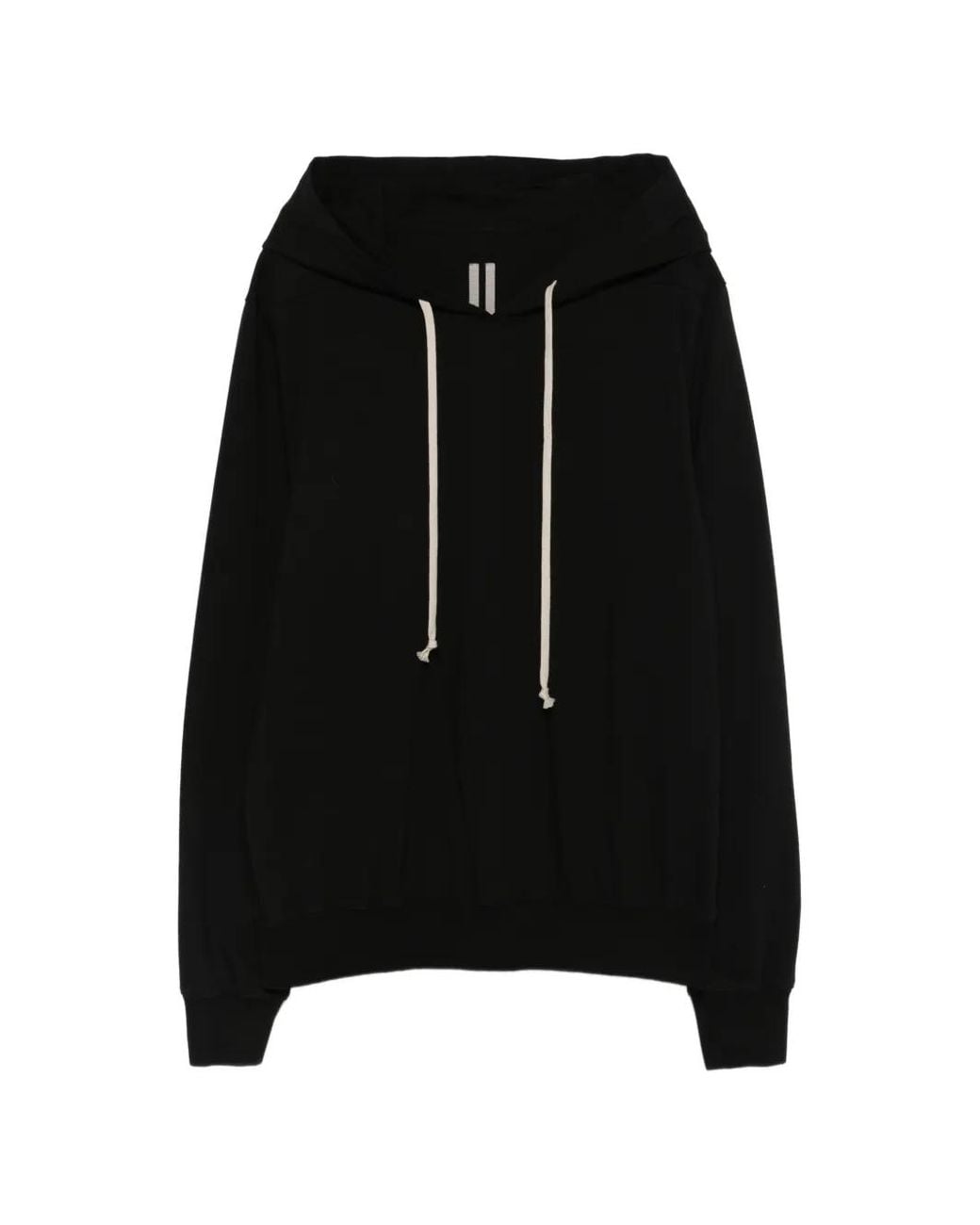 Rick Owens Black "Hoodie" T-Shirt for men