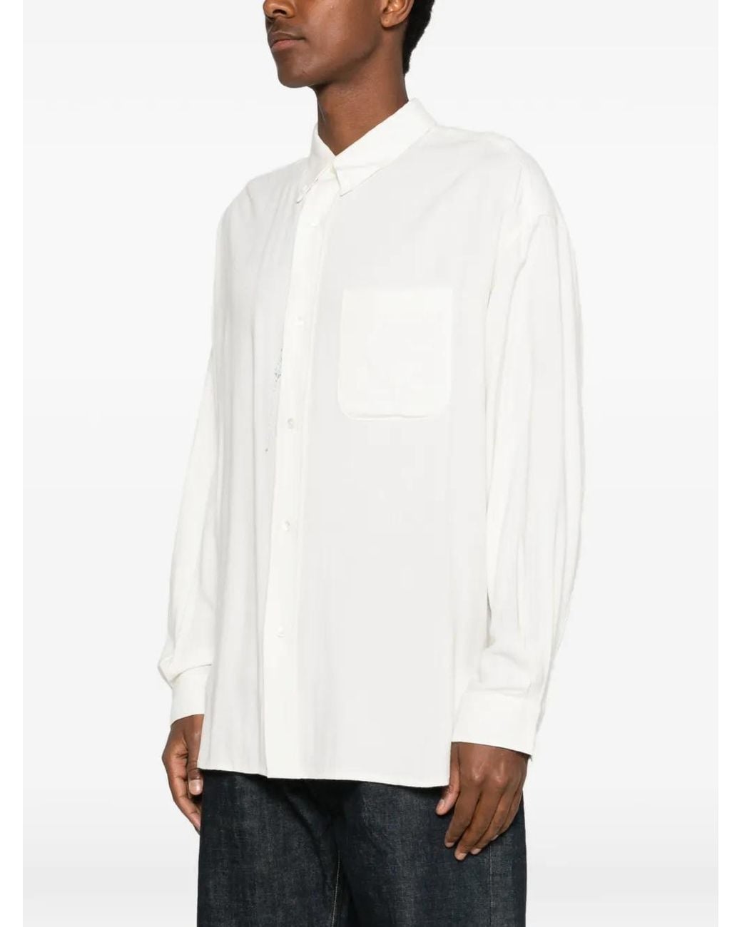 SEWMOD White Buttoned Shirt for men