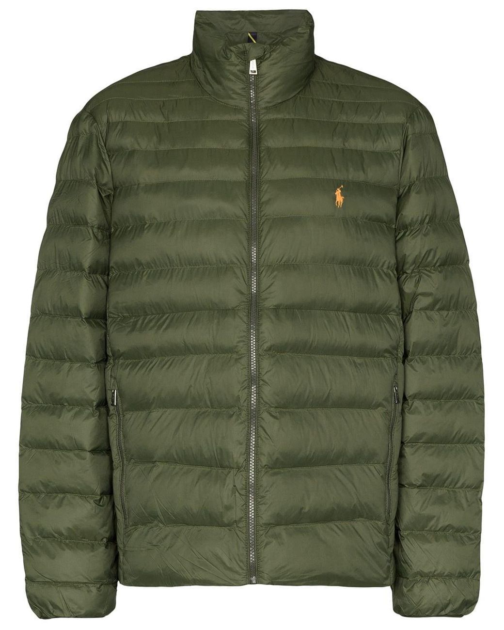 Polo Ralph Lauren Synthetic Puffer Jacket in Green for Men Lyst