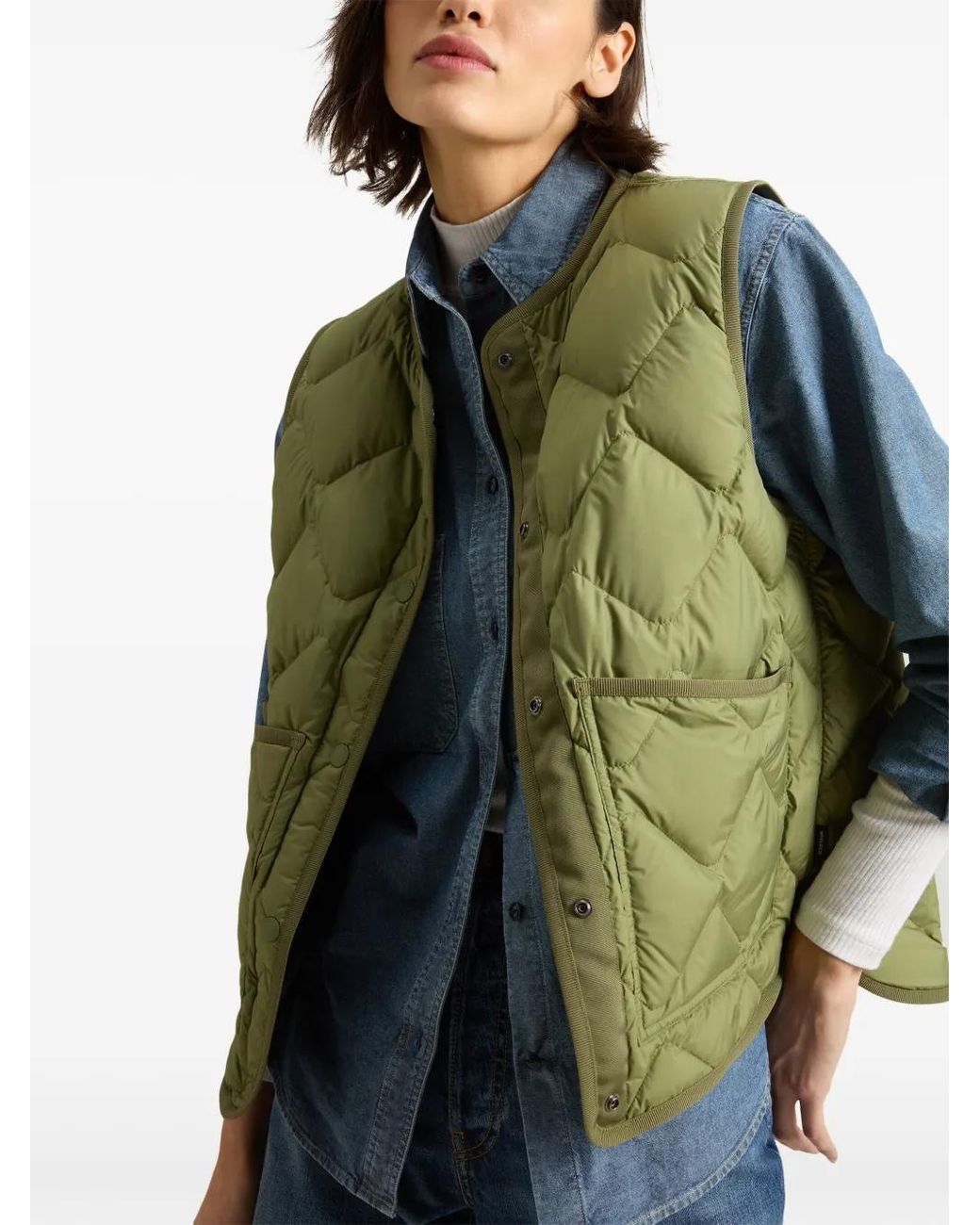 Woolrich Green Heritage Vest