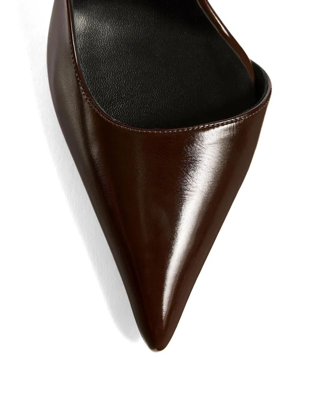 Khaite White Jett D'Orsay Pumps