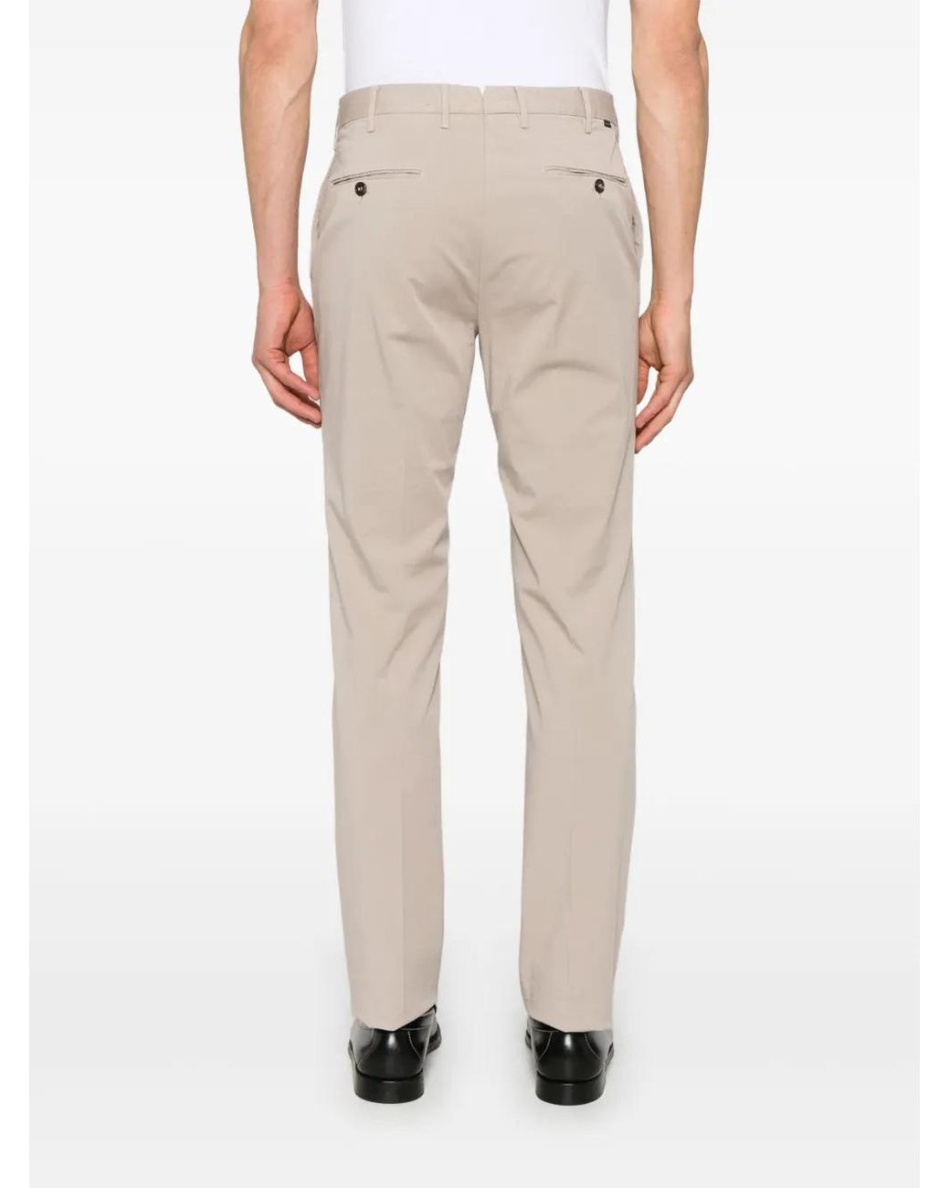 Incotex Natural Tapered Trousers for men