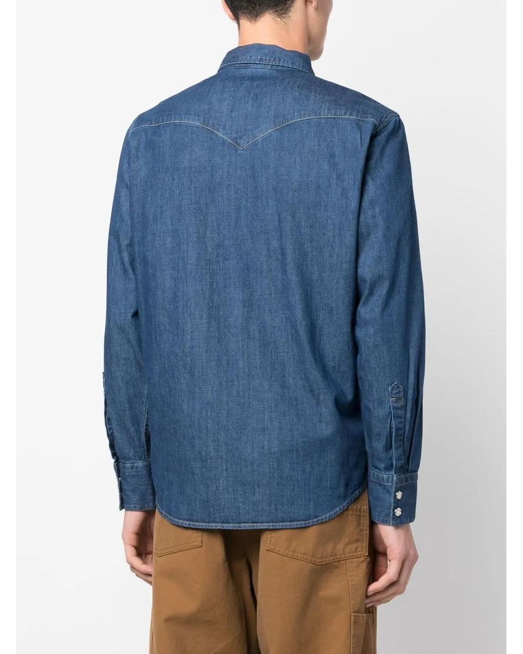Levi's Denim Overhemd in het Blue voor heren