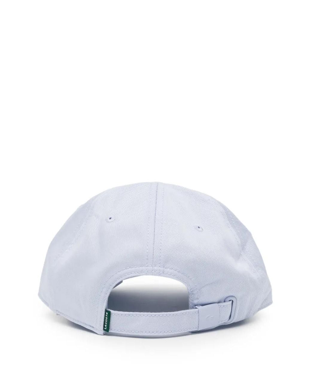 Lacoste White Logo-Patched Cap