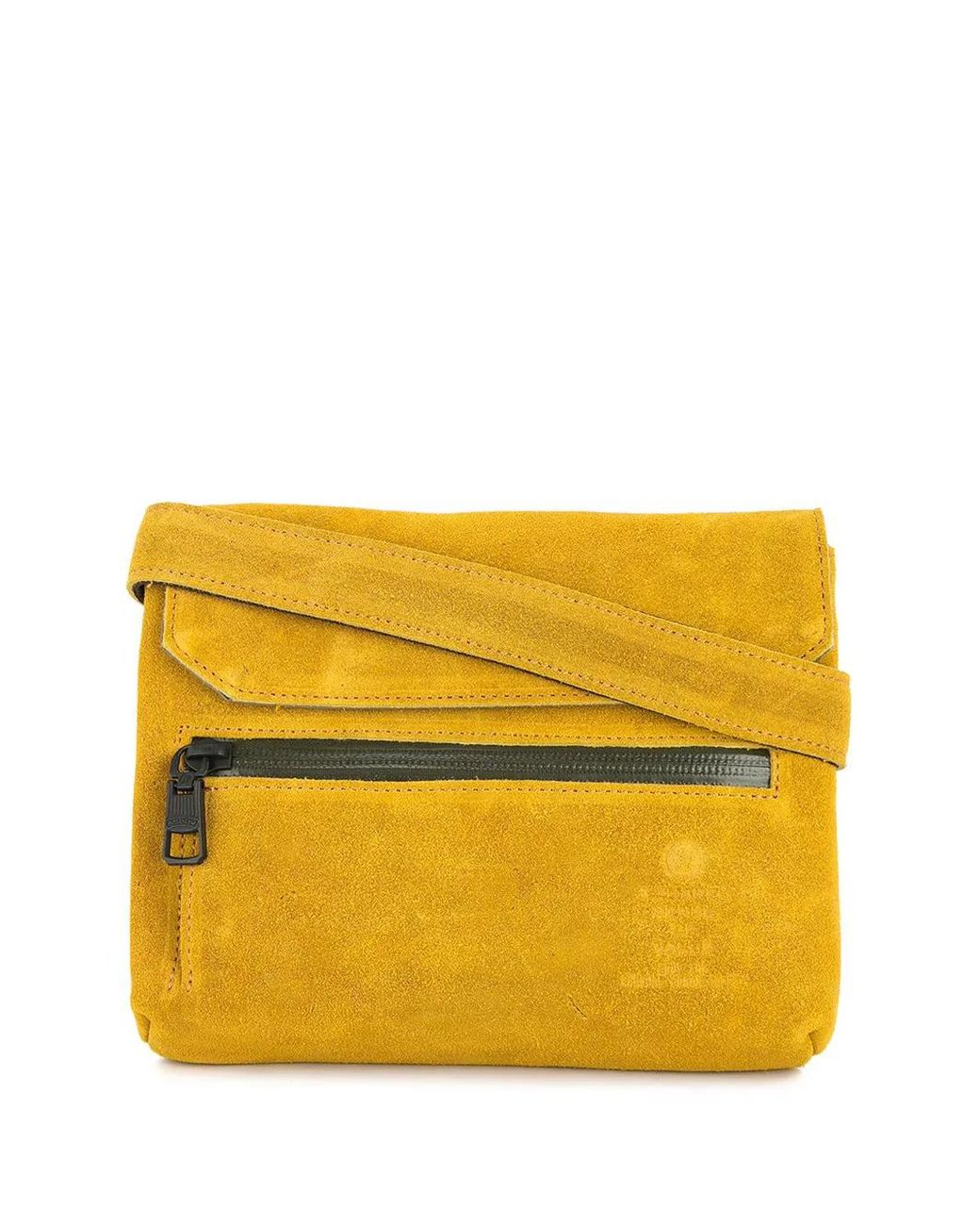 As2ov Yellow Flap Shoulder Bag for men